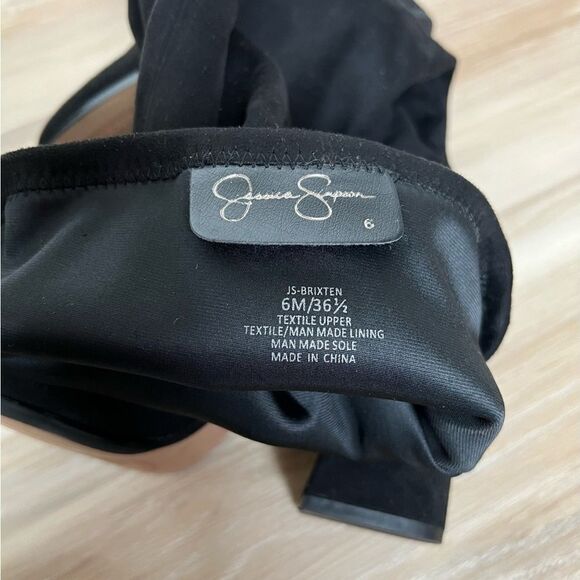 JESSICA SIMPSON Brixten Over The Knee Suede Black Boots Size 6 - Picture 8 of 10